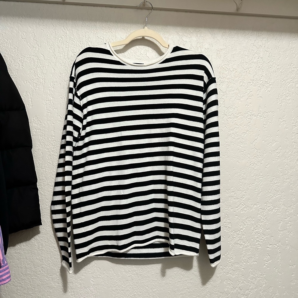Striped men’s long sleeve